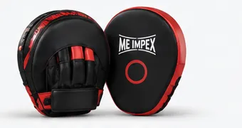 Custom design focus mitts with logo and private label branding