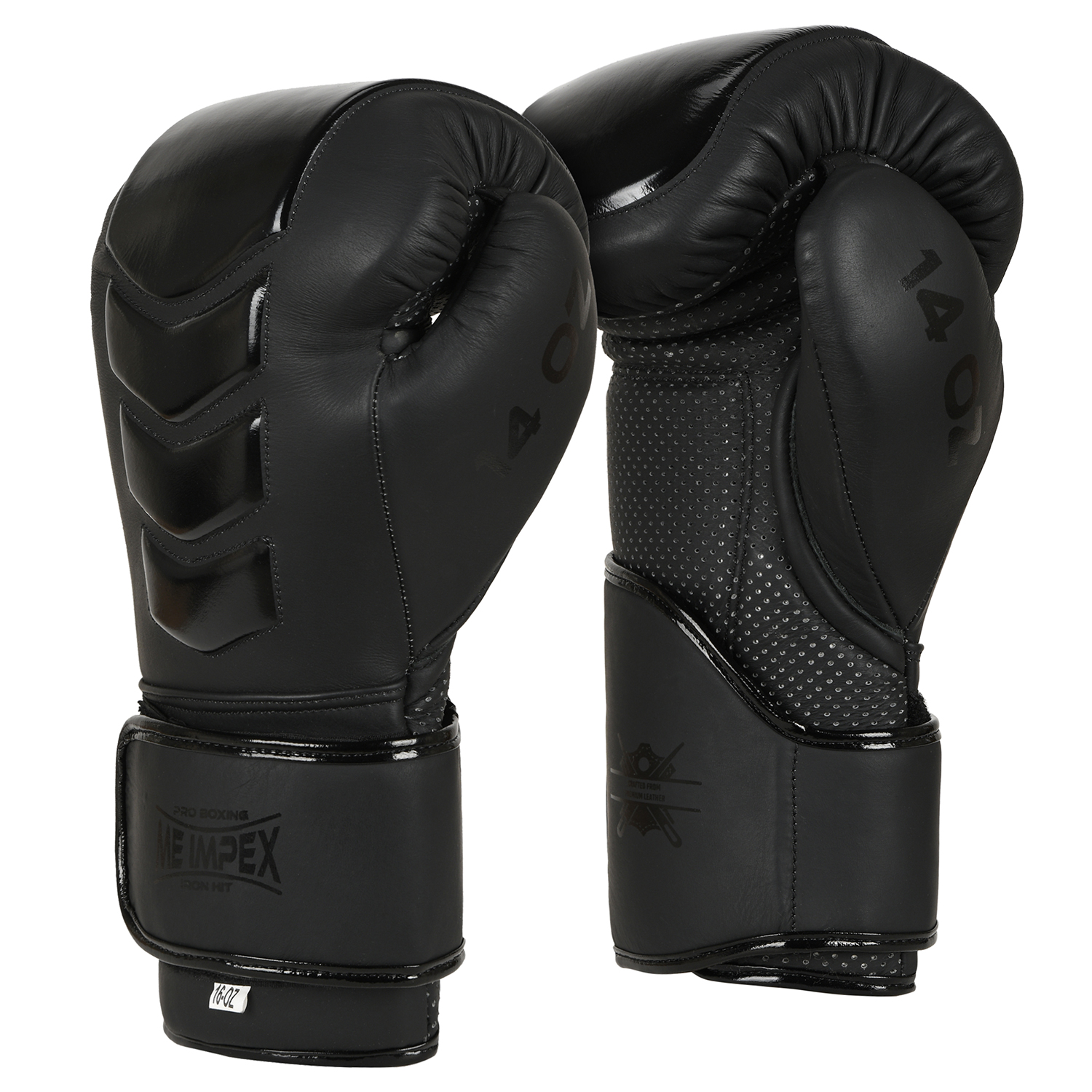 Black Titan Boxing Gloves